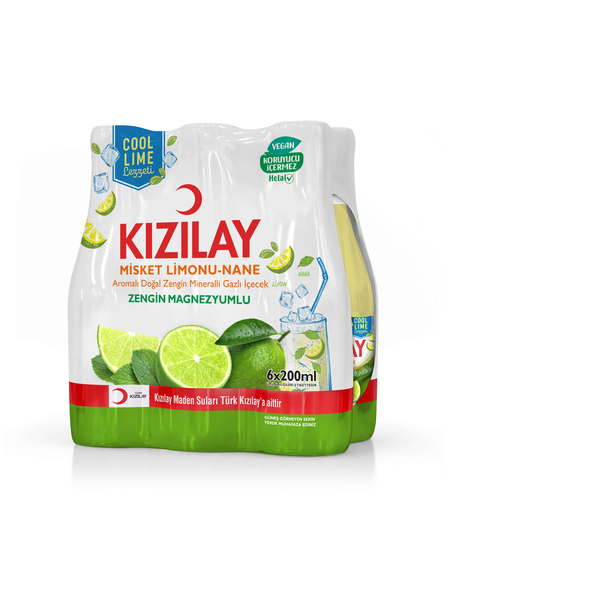 Kızılay Meyveli Misket Nane Limon*24