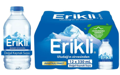 Erikli Su 330 ML*12 toptan fiyat