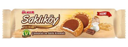 Ülker Saklıköy Çıkolatalı Sütlü* 18 - Beyaz Kutu