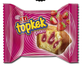 Eti Topkek Çilekli Kek 40 GR 24 Lü toptan fiyat