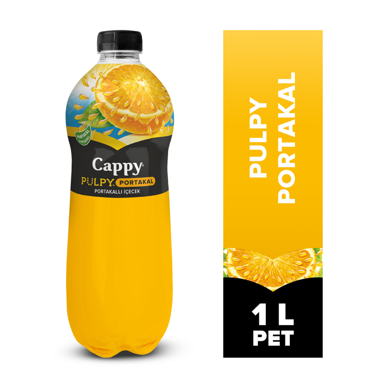 Cappy Pulpy 1 Lt*12* Portakal