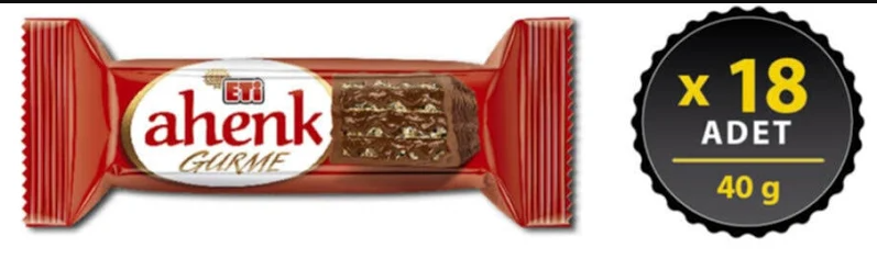 Eti Ahenk Gurme Gofret 50 GR 18 Li toptan fiyat