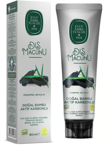 Est Doğal Bambu Aktif Karbonlu Diş Macunu*12