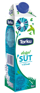 Torku Tam Yağlı Süt 1 LT*12 toptan fiyat