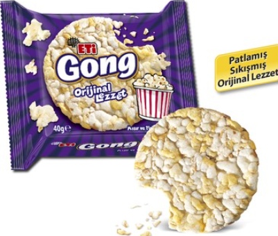 Eti Gong Mısır Ve Pirinç Patlağı 40 GR*18 toptan fiyat