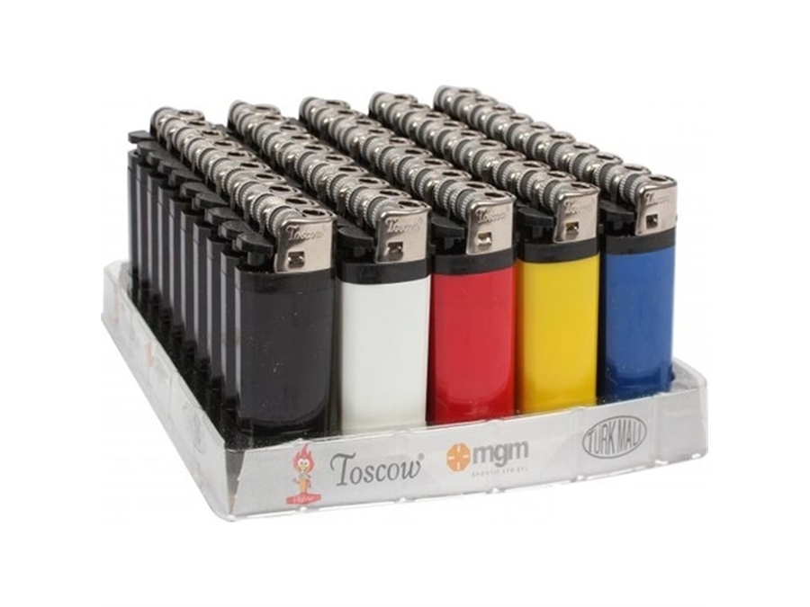 Toscow Taşlı Çakmak 50 Li*50 toptan fiyat