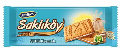 Ülker Saklıköy Sütlü Kremalı*24 - Mavı 100 GR toptan fiyat