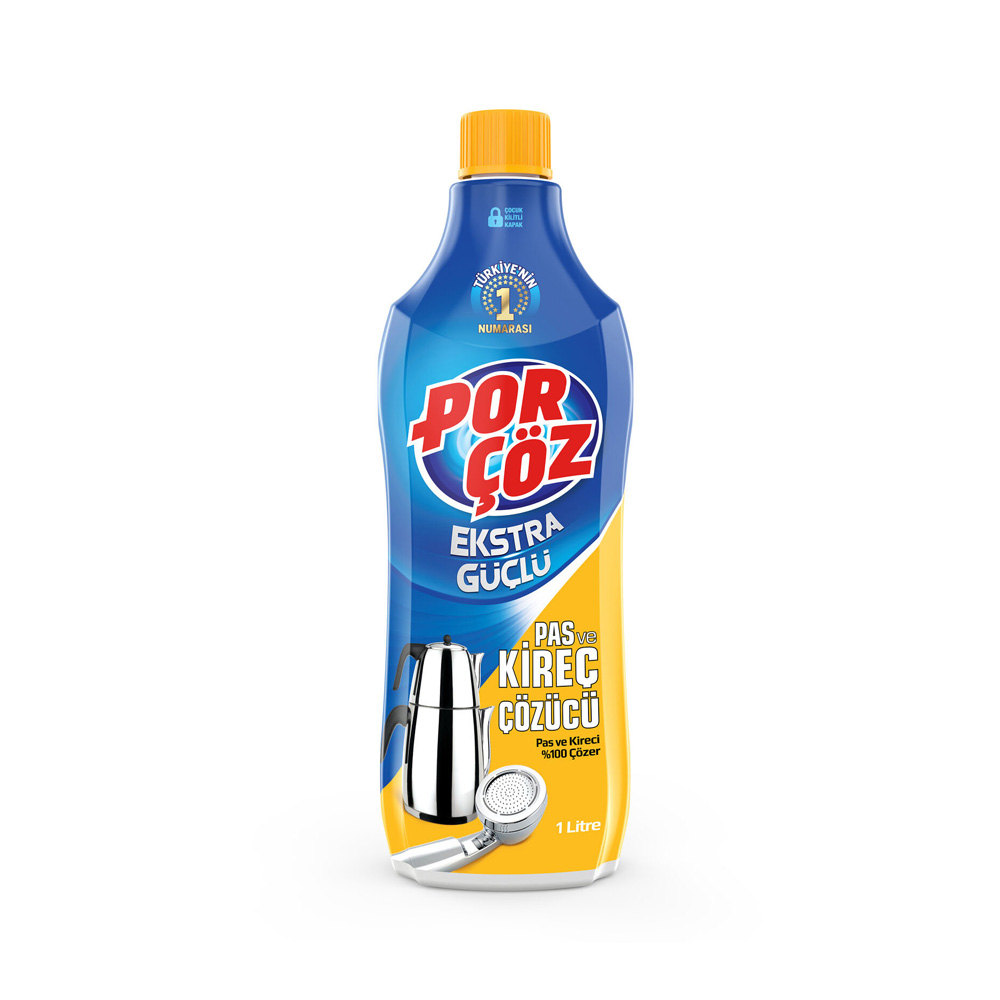 Porçöz Kireç Çözücü 1 LT*18 toptan fiyat