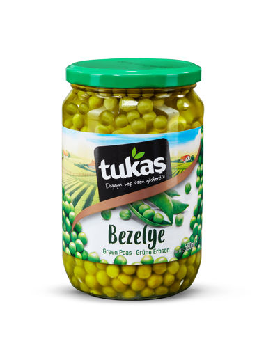 Tukaş Bezelye 680 GR Cam*12 toptan fiyat
