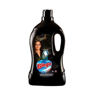 Bingo Sıvı Çamaşır Det. Siyahlar İçin 3 LT *6 - Siyah toptan fiyat