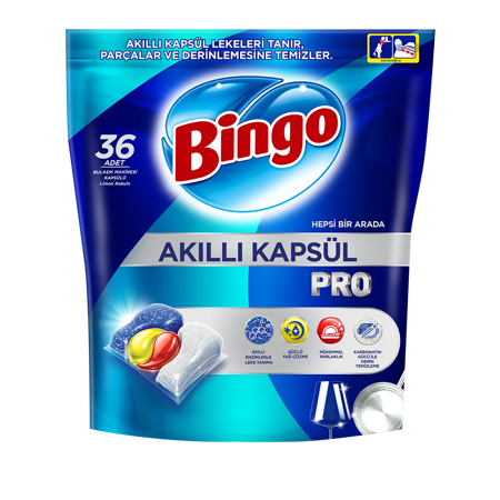 BİNGO AKILLI KAPSÜL PRO 36 LI*5 toptan fiyat
