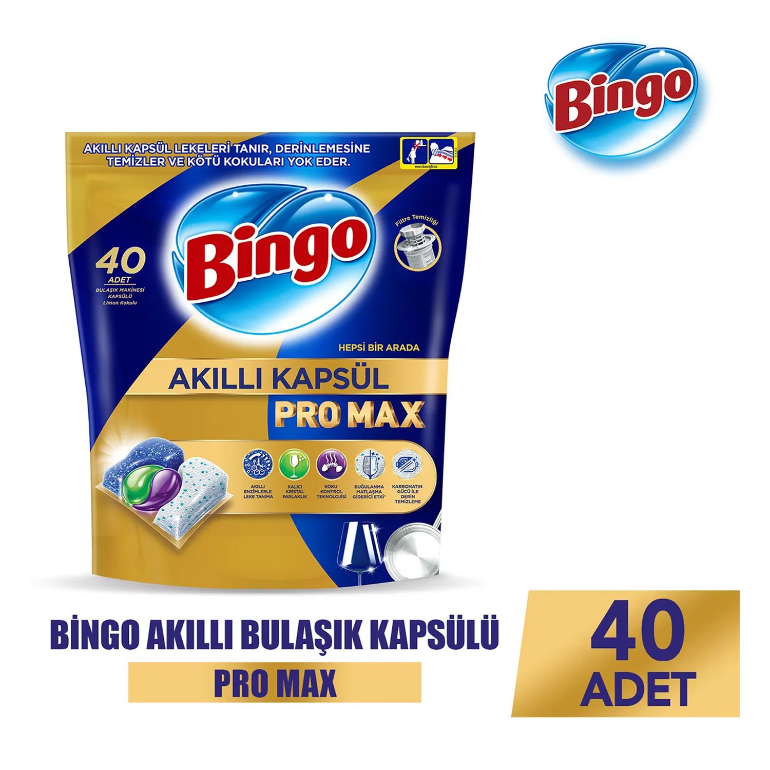 Bingo Akıllı Kapsül Pro Max 40 Lı*5 toptan fiyat