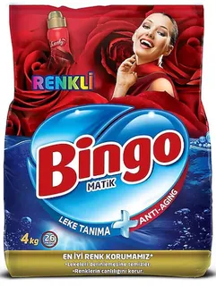 BİNGO MATİK RENKLİ 4 KG toptan fiyat