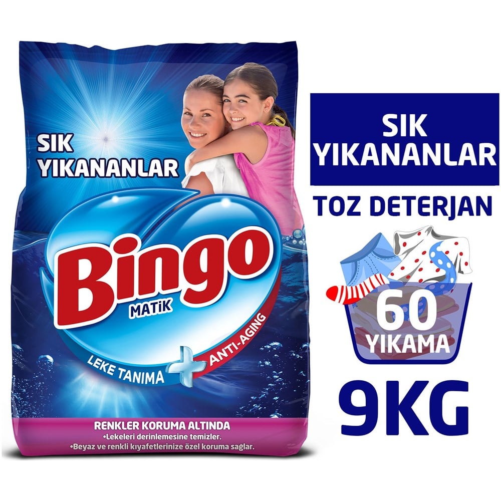 Bingo Matik Renkliler 9 KG