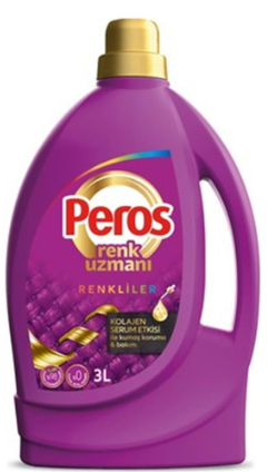 Peros Sıvı Çamaşır Det.bakım.renkliler 3 LT*4 toptan fiyat