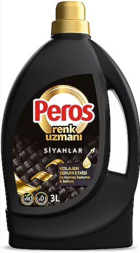 Peros Sıvı Çamaşır Det.yün.bakım Siyah 3 LT*4 toptan fiyat