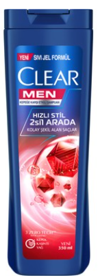 Clear Men Hızlı Sitil 2si1 Arada 350 ML*5 toptan fiyat