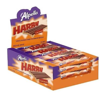ÜLKER HARBY KARAMELLI 25 GR*24 toptan fiyat