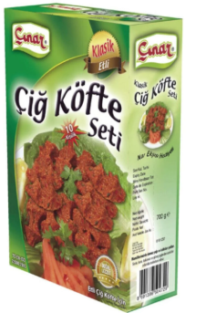 Çınar Çiğ Köfte Seti 600 GR*12
