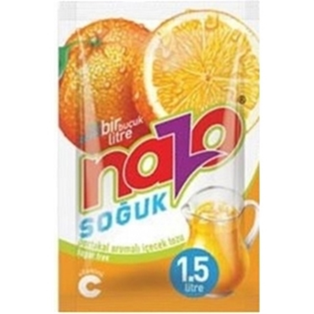 Nazo Toz İçeçek*24 Portakal toptan fiyat
