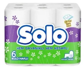 SOLO HAVLU 6 LI*4 toptan fiyat