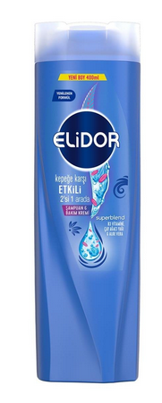 Elidor Şampuan Kepeğe Karşı 400 ML*6 Mavi