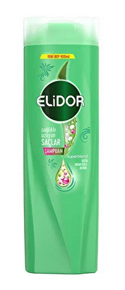 ELİDOR ŞAMPUAN SAĞLIKLI UZAYAN SAÇLAR 400 ML*6 - YEŞİL toptan fiyat