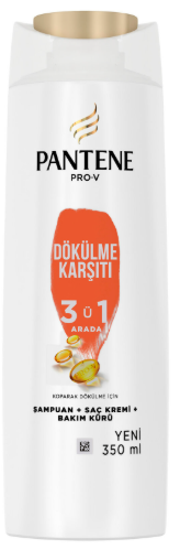 Pantene 3ü1 Arada Dökülme Karşıtı 350 ML*6