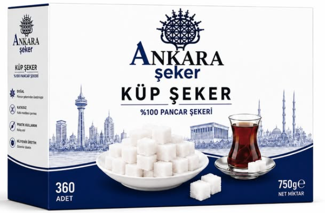 ANKARA KÜP ŞEKER 750 GR*20