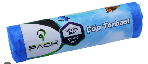 Çöp Torbası Büyük Boy 65x80 CM toptan fiyat