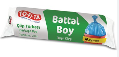 Çöp Torbası Battal Boy 75x90 CM toptan fiyat