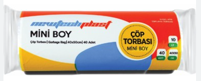 Çöp Torbası Mini Boy 40x50 CM toptan fiyat