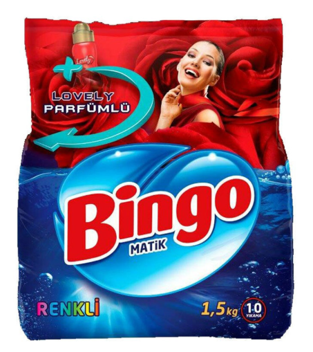 Bingo Matik Renkli 1,5 KG*10 toptan fiyat