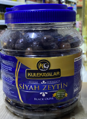 Kulekayalar Siyah Zeytin 900 GR 290 - 320*6 toptan fiyat