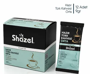 SHAZEL HAZIR TÜRK KAHVESİ*12 ORTA toptan fiyat