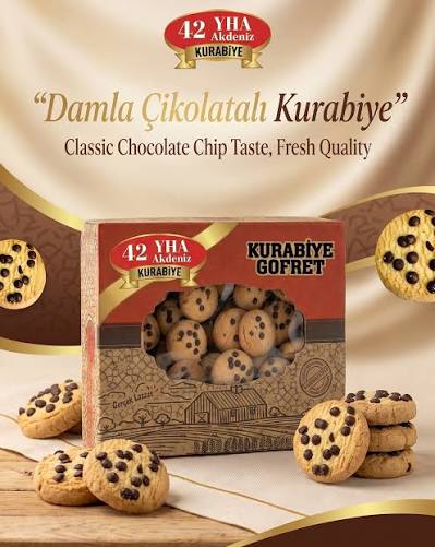42 AKDENİZ PASTA 800 GR*5  DAMLA ÇİKOLATA