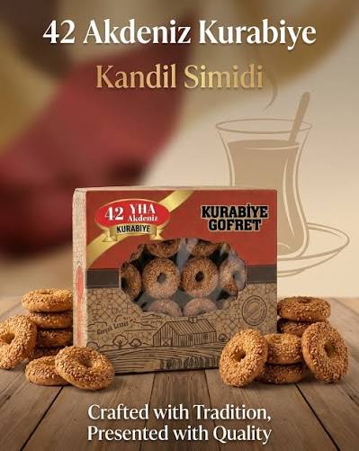 42 AKDENİZ PASTA 800 GR*5  KANDİL SİMİTİ