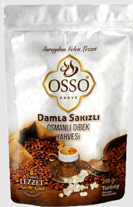 Osso Damla Sakızlı Kahve 200 GR*4