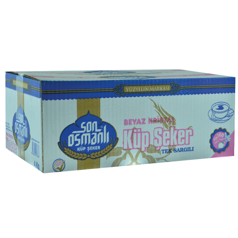 Son Osmanlı Tek Sargılı Küp Şeker 4 KG toptan fiyat