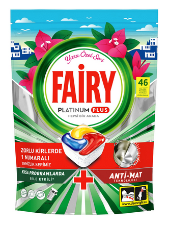 Fairy Mavi Tablet Platinium 50 Lı*4