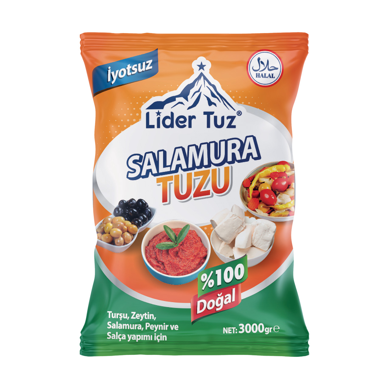 Salamura Hamurluk Tuz 3 KG*7 toptan fiyat