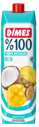 Dimes 1 LT Meyve Suyu*12 - Tropik Meyve