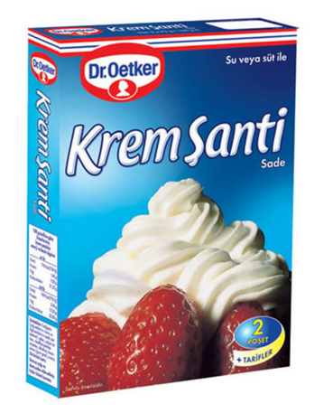 Dr Oetker Krem Şanti Sade 144 GR*12 toptan fiyat