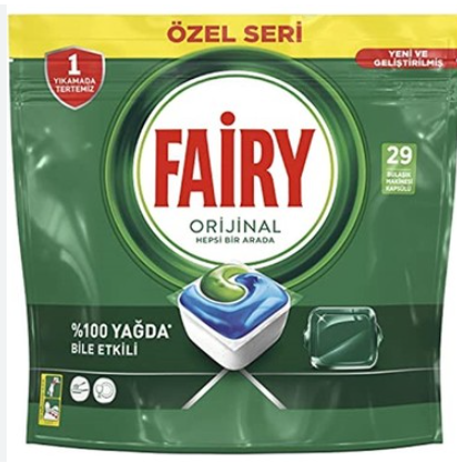 Fairy Yeşil Tablet Hepsi Bir Arada 29 Li*5 toptan fiyat