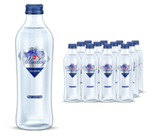Uludağ Premium Doğal Kaynak Suyu 330 ML Cam*12 toptan fiyat