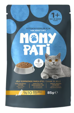 MOMYPATİ KEDİ MAMASI 85 GR*24 BALIKLI toptan fiyat