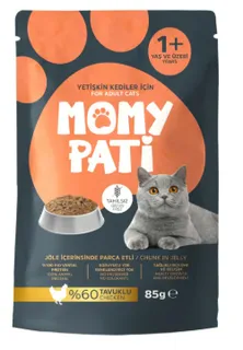 MOMYPATİ KEDİ MAMASI 85 GR*24 TAVUKLU toptan fiyat