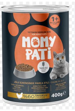 MOMYPATİ KEDİ MAMASI 400 GR*12 KUZULU toptan fiyat