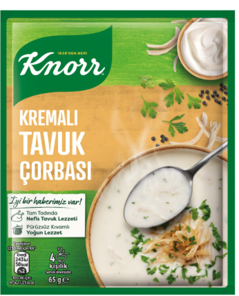Knorr Çorba Kremalı Tavuk*12 toptan fiyat