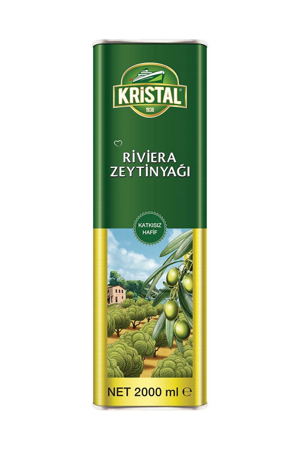 Kristal Zeytin Yağı 2 LT*6 toptan fiyat